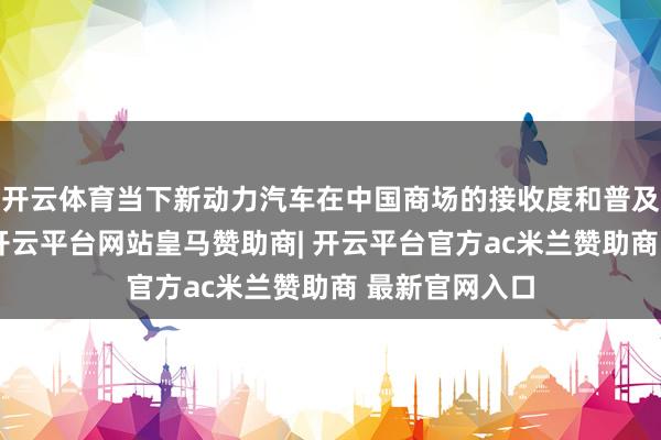 开云体育当下新动力汽车在中国商场的接收度和普及率握续辅导-开云平台网站皇马赞助商| 开云平台官方ac米兰赞助商 最新官网入口